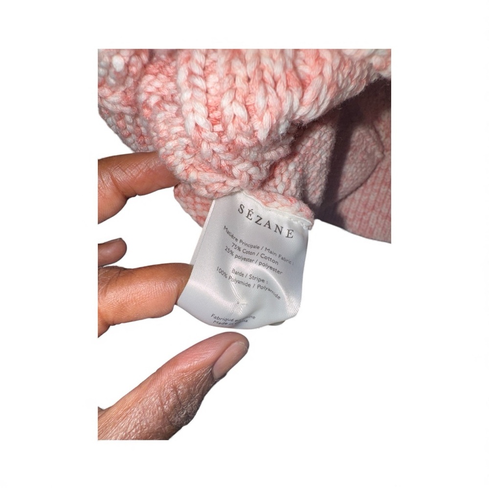 22. La Maille Sezane Crew Neck Sweater EUC - Picture 9 of 11